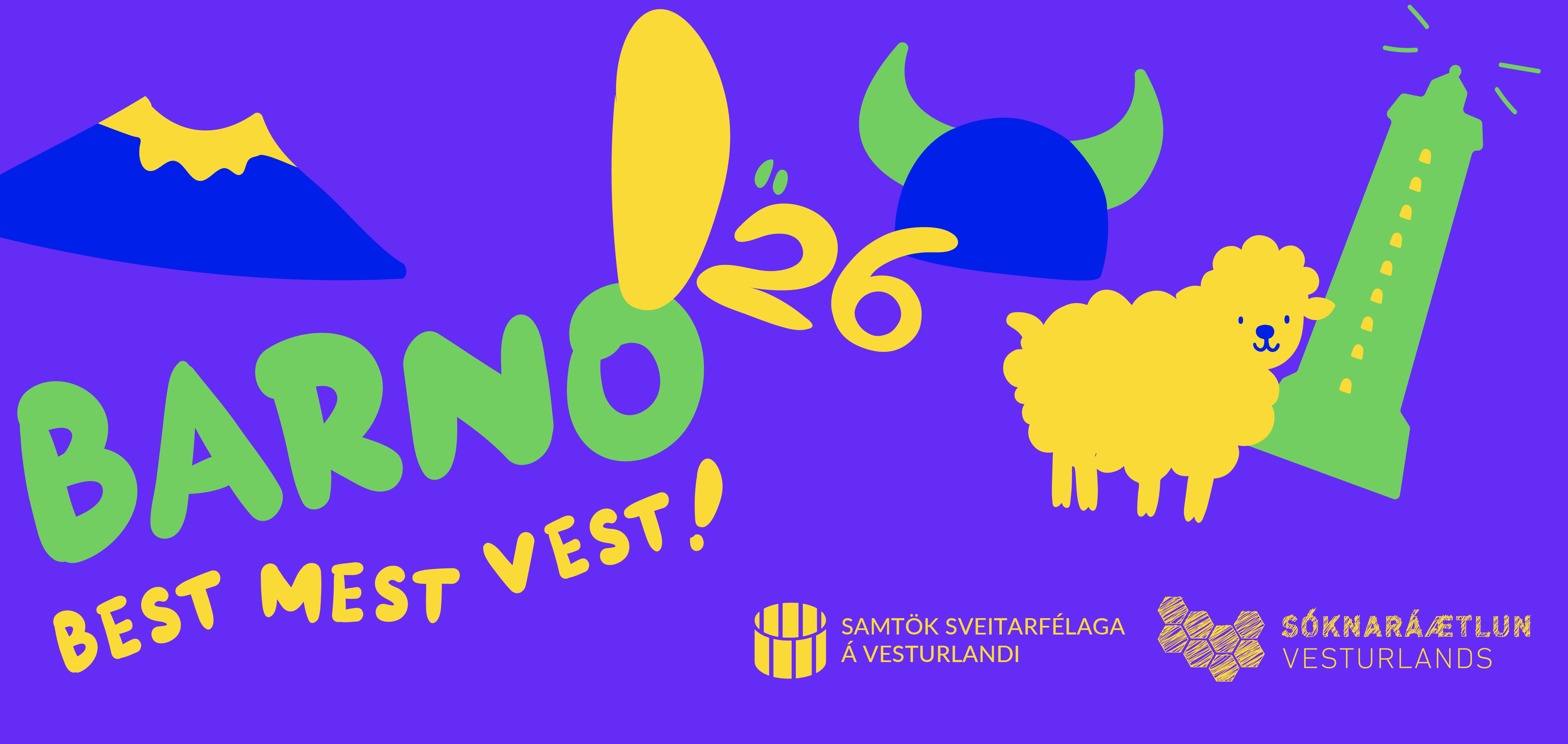 Featured image for “Við leitum að skapandi krökkum í stýrihóp BARNÓ ’26!”